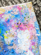 Whisper of Flora – Original 8×10 Mixed-Media Painting by Rhônya Obst