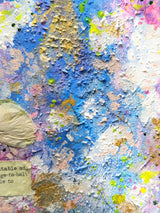 Whisper of Flora – Original 8×10 Mixed-Media Painting by Rhônya Obst