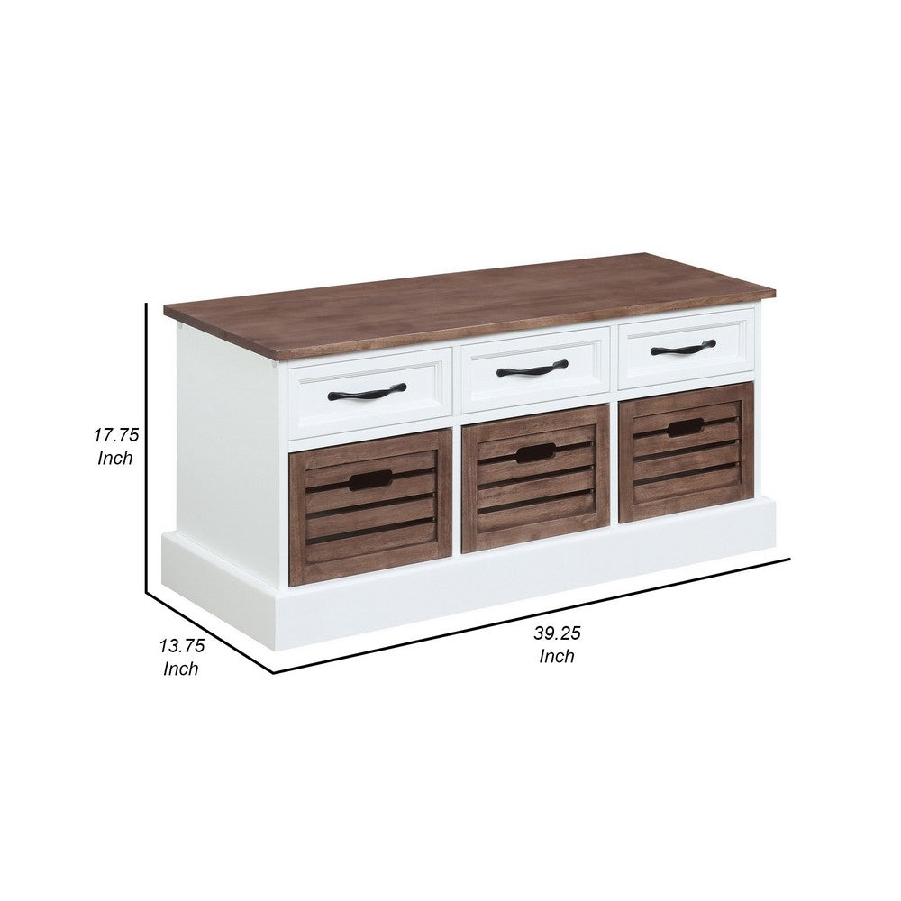 wood storage bench - dimensions