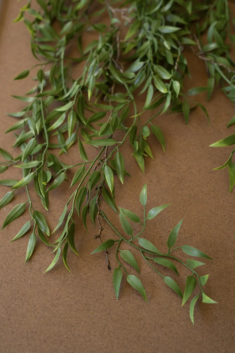 Artificial Leaves Spray - Green (Box of 6)