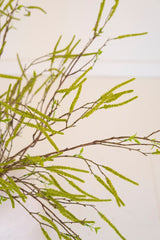 Artificial Willow Flowers Spray - Green (Box of 6)