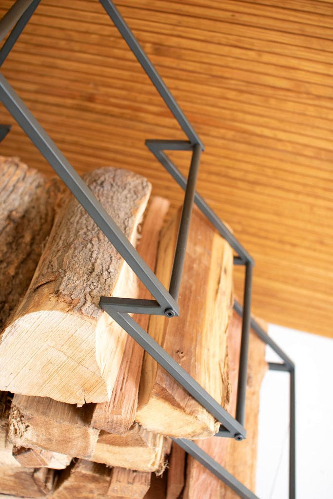 close-up of wood holder frame - different angle