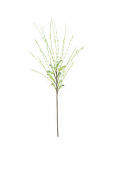 artificial plant wth long green flower made with latex rubber