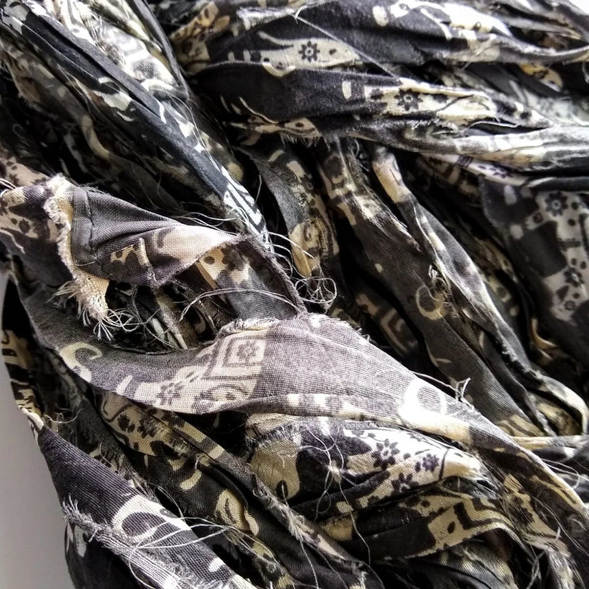 40 Yards Boho Sari Ribbon
