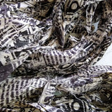 40 Yards Newspaper Sari Ribbon