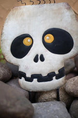 close up of dead head - halloween decor