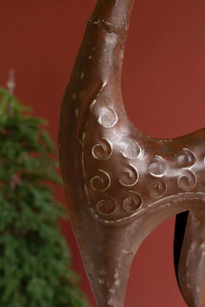 Rustic Metal Reindeer (Set of 2)