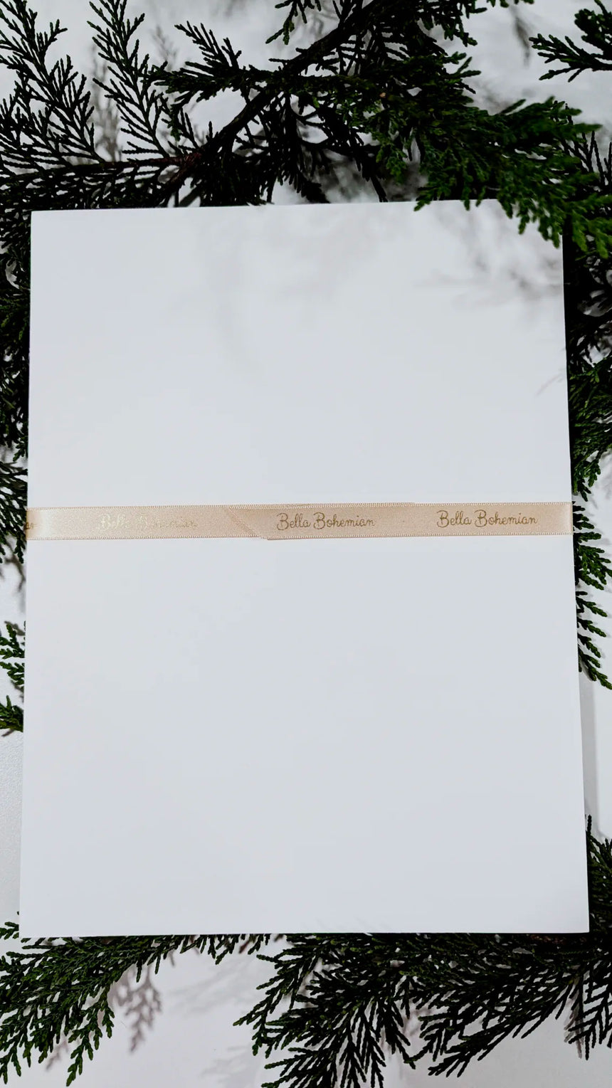 gold Bella Bohemian gift ribbon
