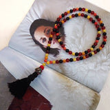 long bohemian bead necklace - different background 2