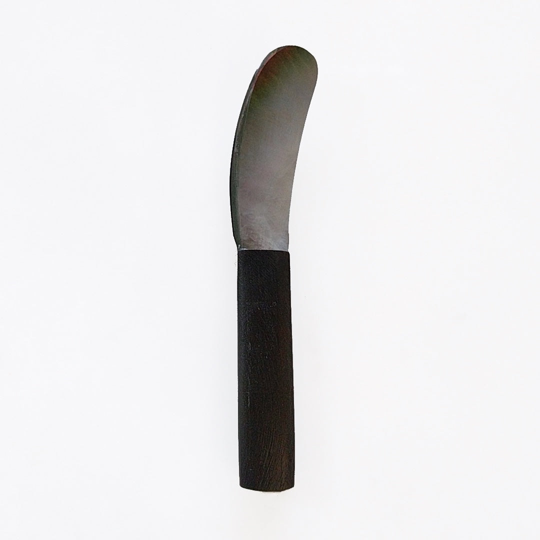 Wooden Butter Knife with Mother of Pearl