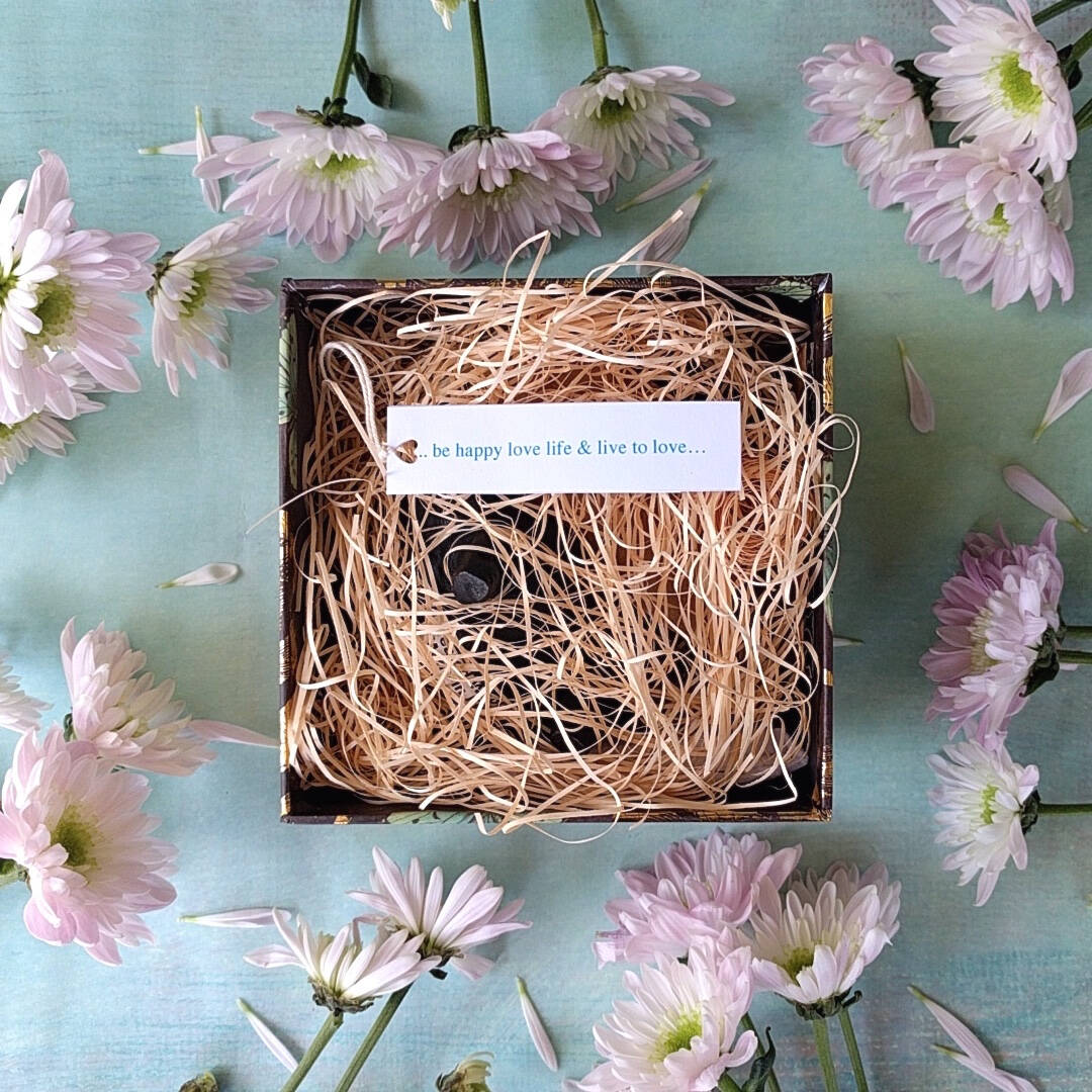 hand carved Fijian wood salt and pepper cellars shown in gift box
