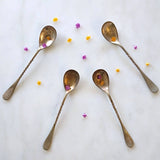antique silver plated teaspoons from 1930s (2)