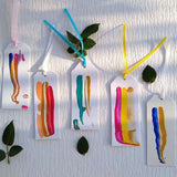 last 5 of 10 gift tags close-up