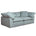 light blue 2 piece nirvana cloud sofa sectional