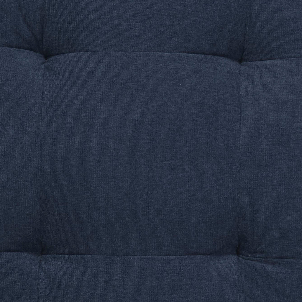 close-up of tufted cushion