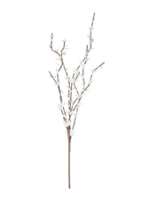 faux latex plant - several branches with tiny white flowers on single stem