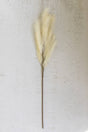 faux latex plant - off white reed like branches on single stem